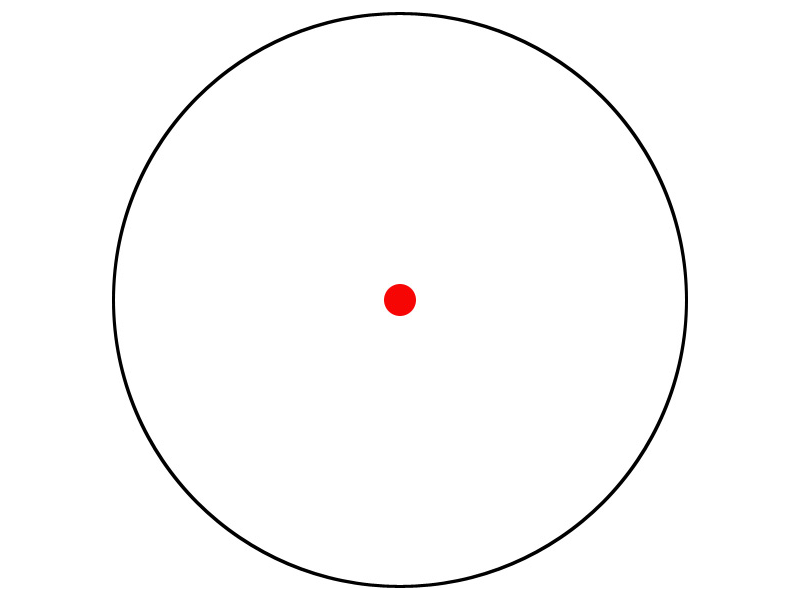 Прицел коллиматорный RDC 1x20 (закр., 2MOA)